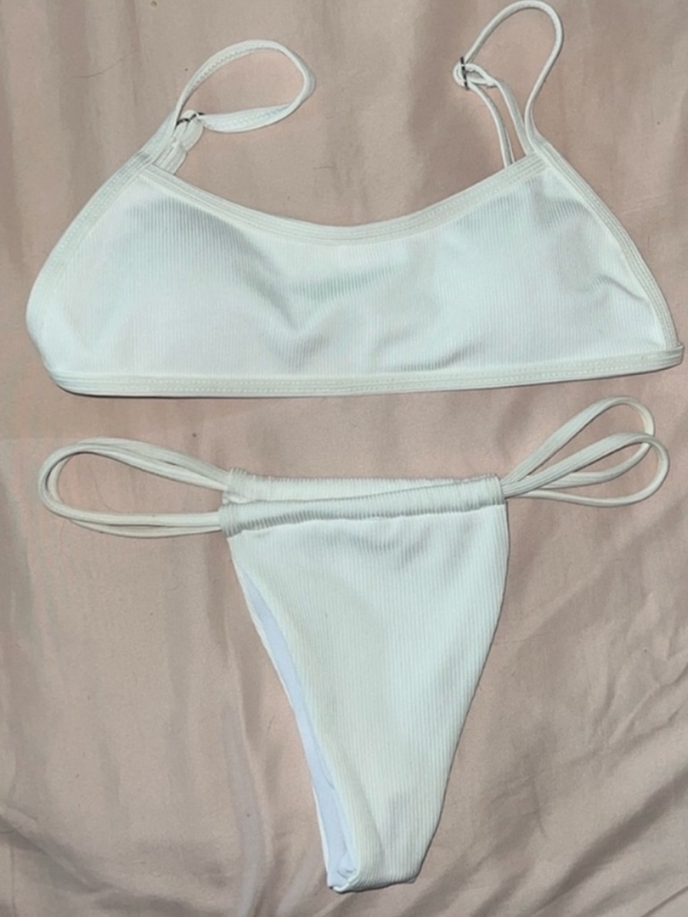 SHEIN | Women’s Size XS | White Bikini Set